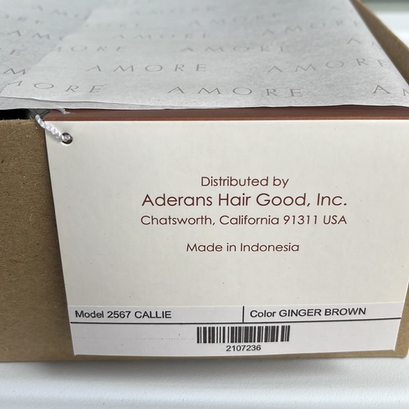 Callie by Amore—-Rene of Paris Lace Front, Hand Tied-Ginger Brown - Picture 15 of 15